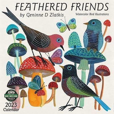 Feathered Friends 2023 Wall Calendar