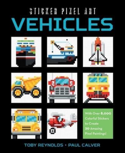 Sticker Pixel Art: Vehicles