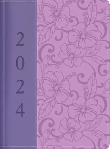 2024 Agenda Ejecutiva - Tesoros De Sabiduría - Lavanda Y Violeta