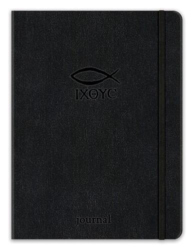 Ichthus Essential Journal (Black LeatherLuxe¬)