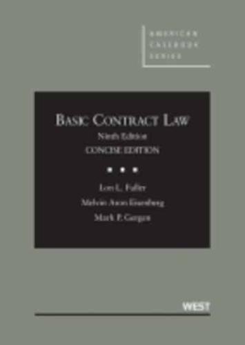Basic Contract Law, Concise