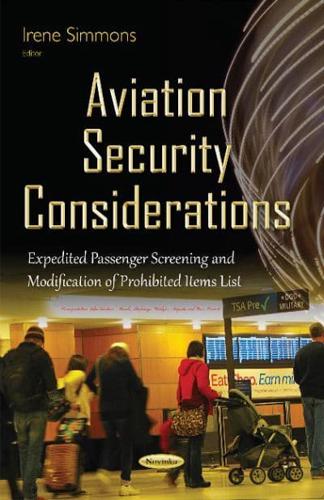 Aviation Security Considerations