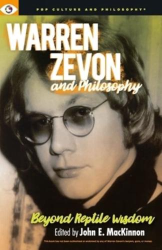 Warren Zevon and Philosophy