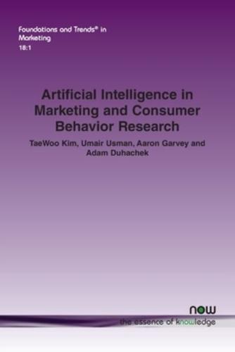 Artificial Intelligence in Marketing and Consumer Behavior Research