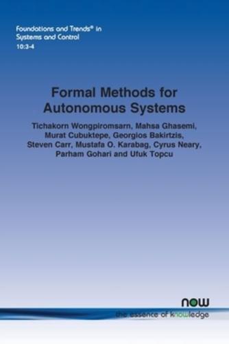 Formal Methods for Autonomous Systems
