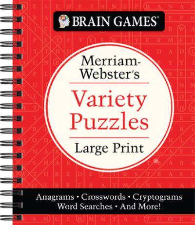 Brain Games - Merriam-Webster's Variety Puzzles Large Print