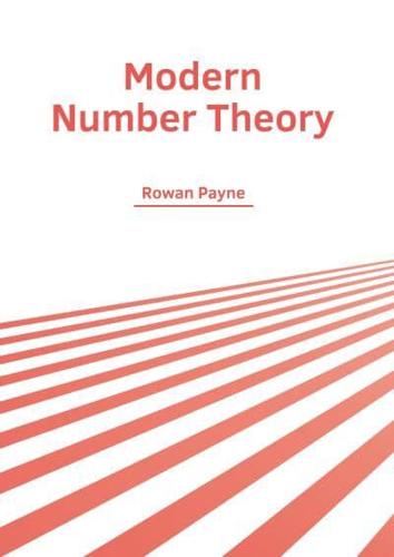 Modern Number Theory