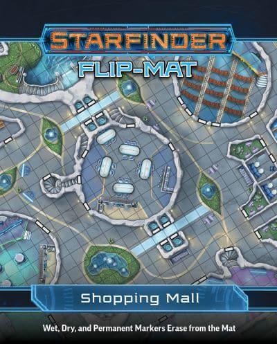 Starfinder Flip-Mat: Shopping Mall