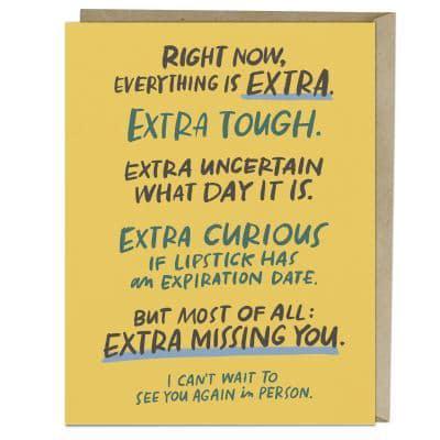 6-Pack Em & Friends Extra Missing You Greeting Cards