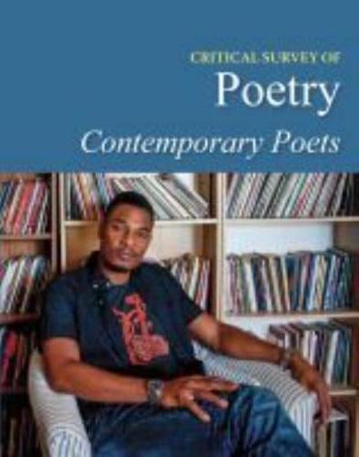 Critical Survey of Poetry. Contemporary Poets