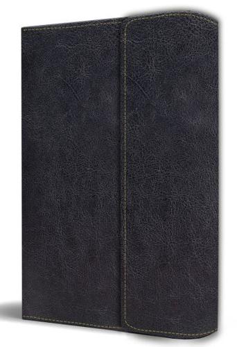 Biblia RVR 1960 Letra Grande Tamaño Manual, Simil Piel Con Solapa Y Imán/ Spanis H Bible RVR 1960 Handy Size Large Print Leathersoft With Magnetic Flap