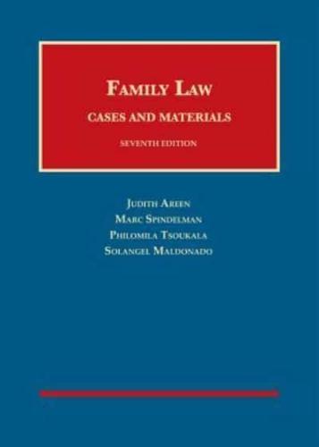 Family Law, Cases and Materials