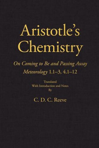 Aristotle's Chemistry