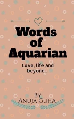 Words Of Aquarian