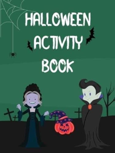 Halloween Activity Book: Murder Mystery