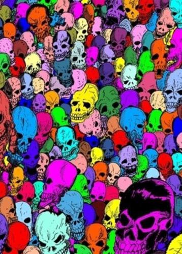 Gathering of Skulls Journal - Multicolor
