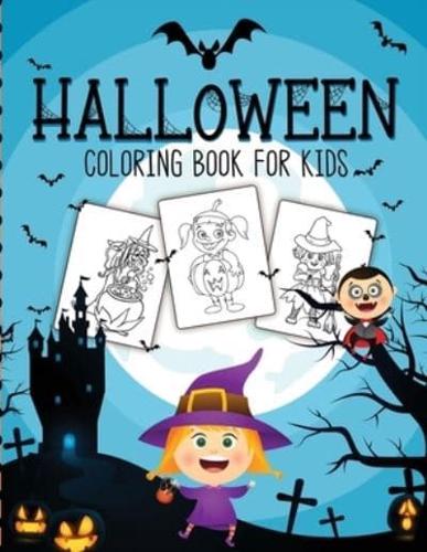 Halloween Coloring Book For Kids: Crafts Hobbies   Home   for Kids 3-5   For Toddlers   Big Kids