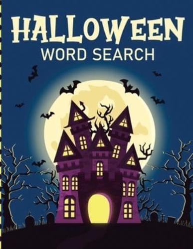 Halloween Word Search: Puzzle Activity Book   For Kids Ages 5-8   Juvenile Gifts   With Key Solution Pages