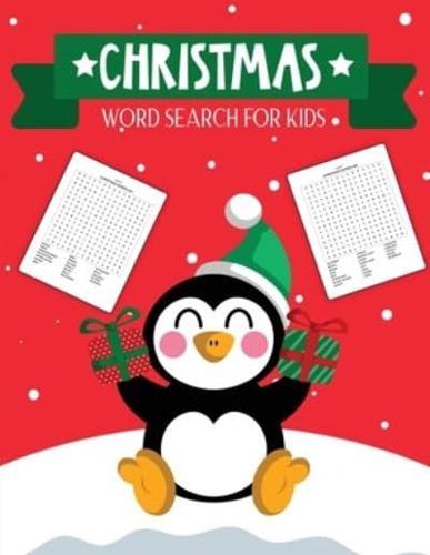 Christmas Word Search For Kids: Ages 6 - 12   Puzzle Book   Holiday Fun For Adults and Kids   Activities Crafts