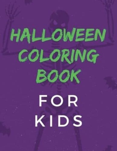 Halloween Coloring Book For Kids