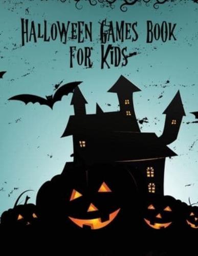 Halloween Games Book For Kids: For Kids   Holiday Matching   Word Scrambles