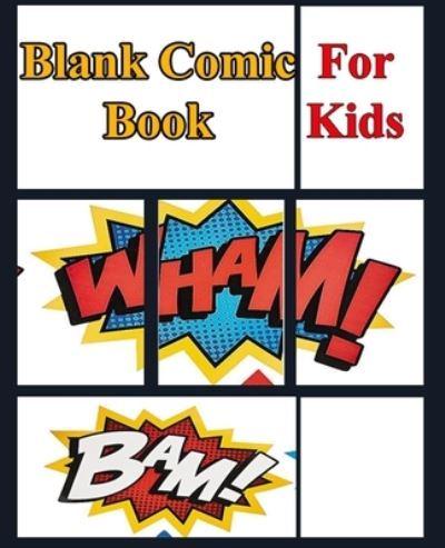 Blank Comic Book for Kids With Variety of Templates