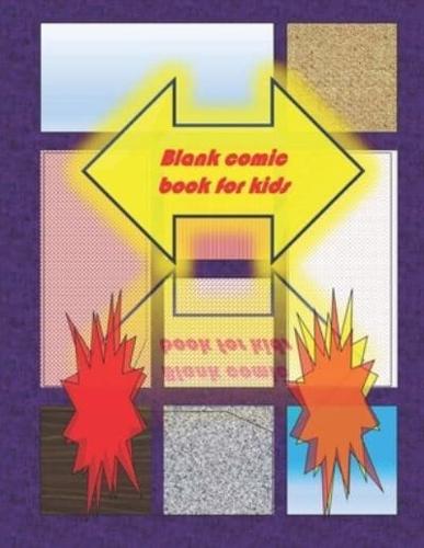 Blank Comic Book-Comic Sketch Book