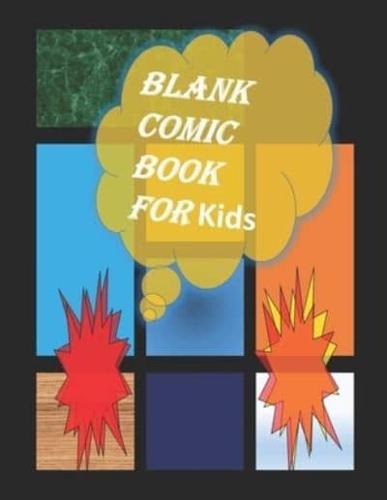 Blank Comic Book-Comic Sketch Book