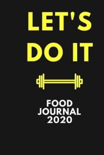 Let's Do It Food Journal 2020