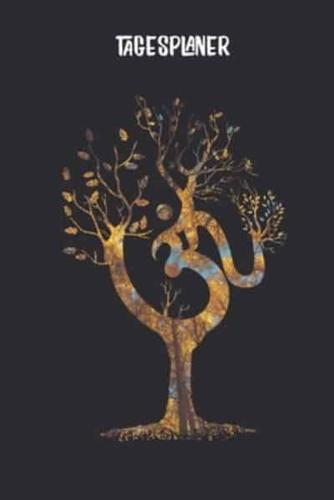 Tagesplaner Mit Lebensbaum Und Om Symbol