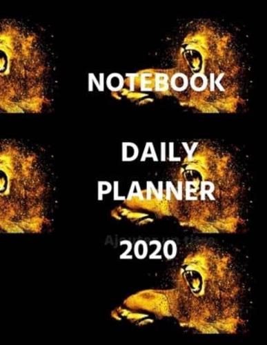 Notebook Daily Planner 2020