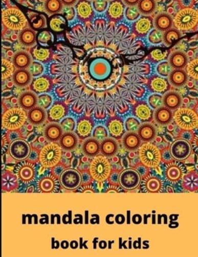 Mandala Coloring Book for Kids