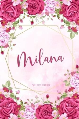 Milana Weekly Planner