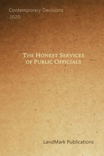 The Honest Services of Public Officials