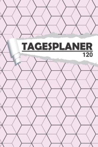 Tagesplaner Hexagon Rosa