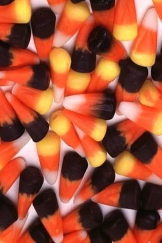 2020 Daily Planner Dark Candy Corn Halloween Treats 388 Pages