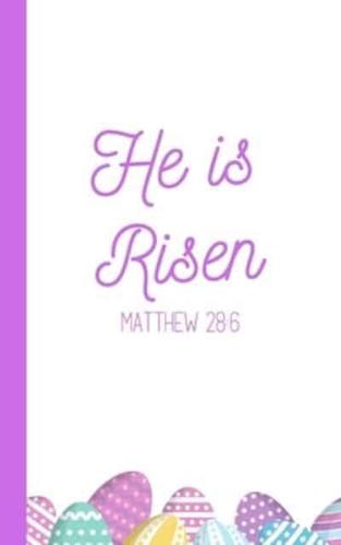 He Is Risen Matthew 28