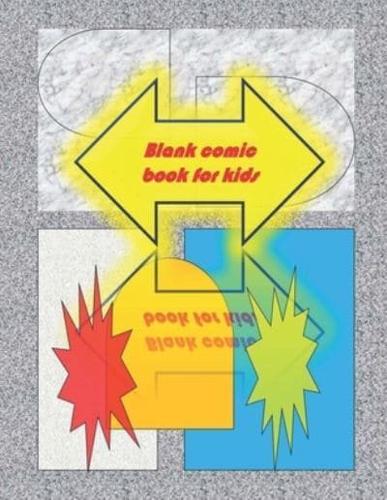 Blank Comic Book-Comic Sketch Book