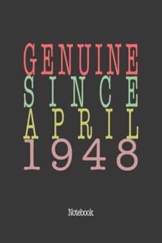 Genuine Since April 1948