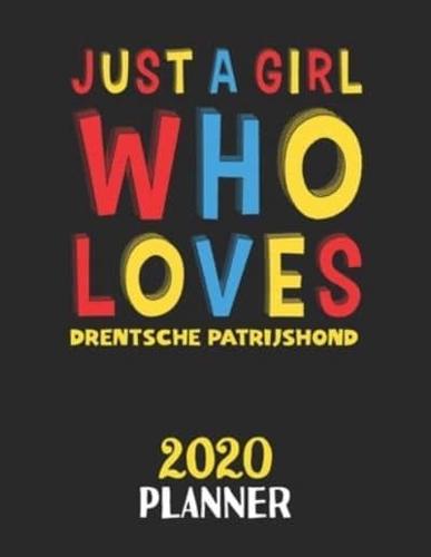 Just A Girl Who Loves Drentsche Patrijshond 2020 Planner