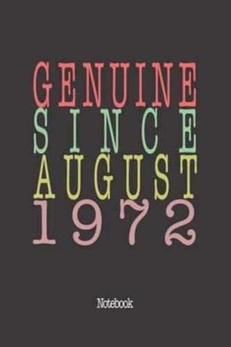 Genuine Since August 1972