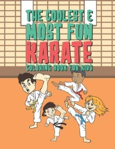 The Coolest & Most Fun Karate Coloring Book For Kids