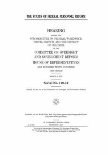 The Status of Federal Personnel Reform