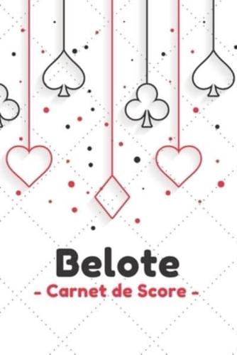 Belote Carnet De Score