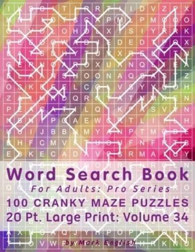 Word Search Book For Adults