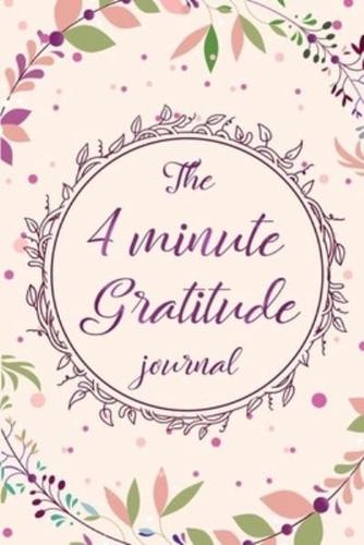 The 4 Minutes Gratitude Journal