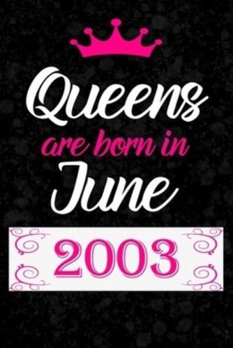 Queens Are Born in June 2003