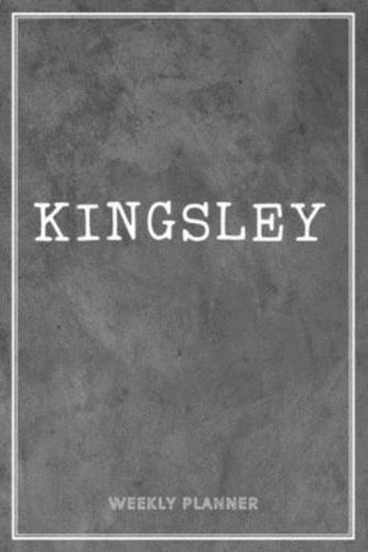 Kingsley Weekly Planner