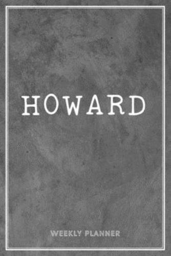 Howard Weekly Planner