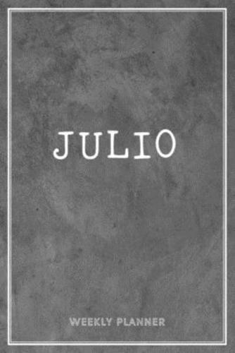 Julio Weekly Planner